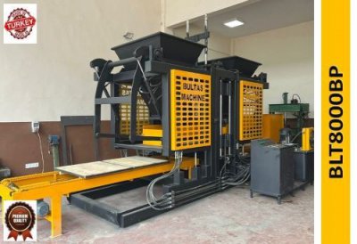  Semi automatic hydraulic block and pavers machine BLT8000BP